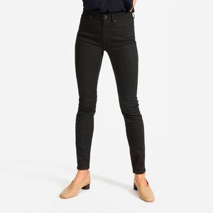 Everlane Mid-Rise Skinny Jean in Black | Size 29 Regular